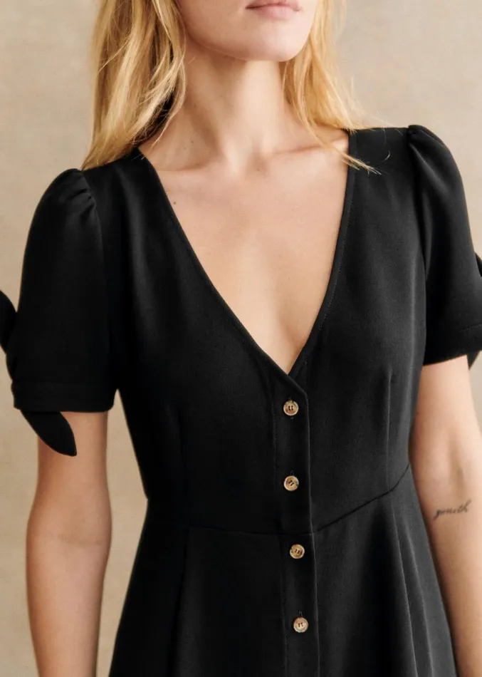Szane Dresses Womens Vic Dress Black