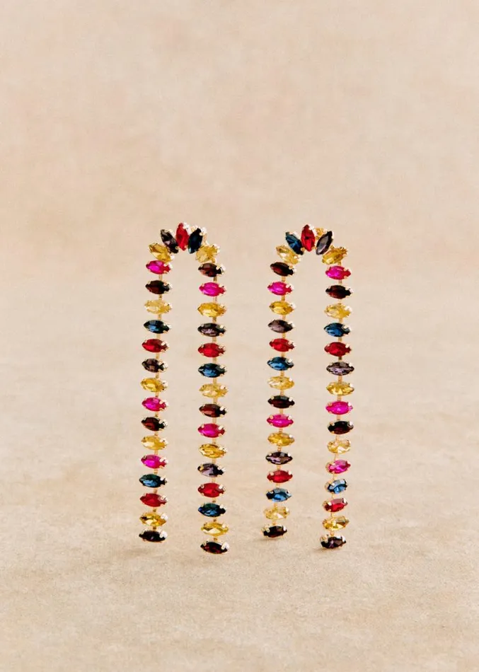 Szane Earrings Womens Abby Earrings Multicoloured