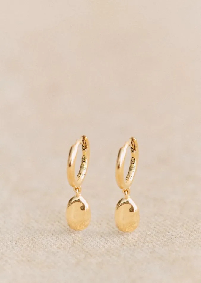 Szane Earrings Womens Elisa Earrings Gold