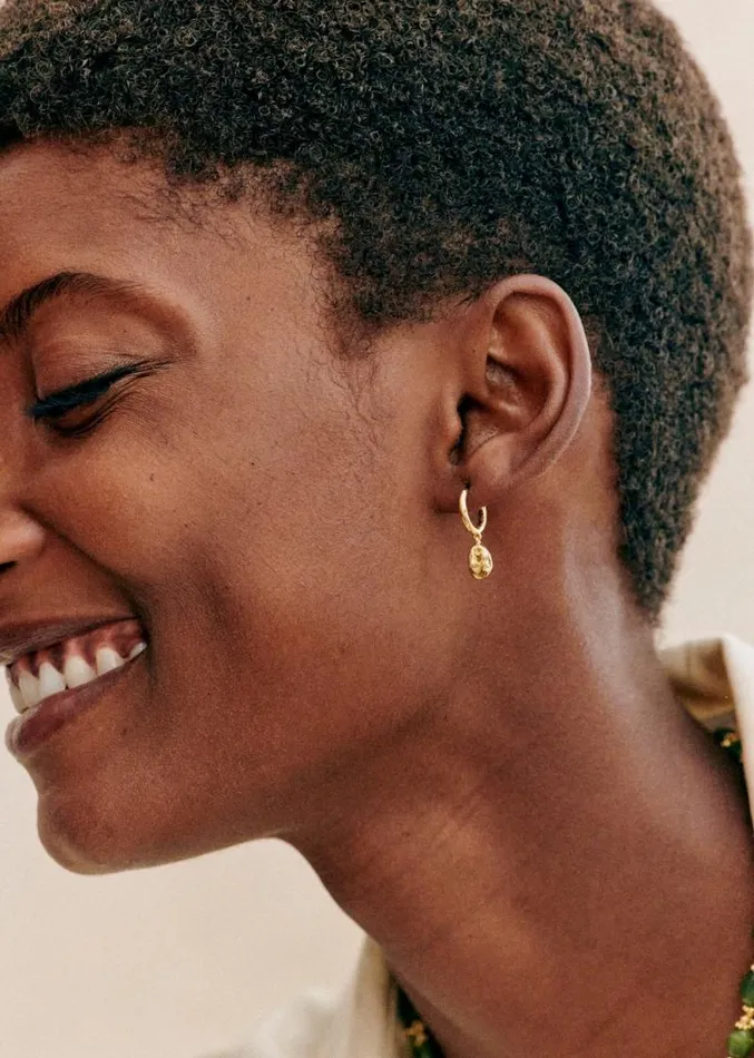 Szane Earrings Womens Elisa Earrings Gold