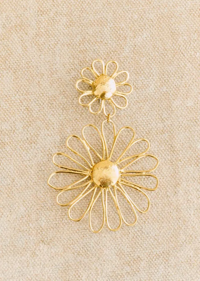 Szane Earrings Womens Millie Earrings Gold