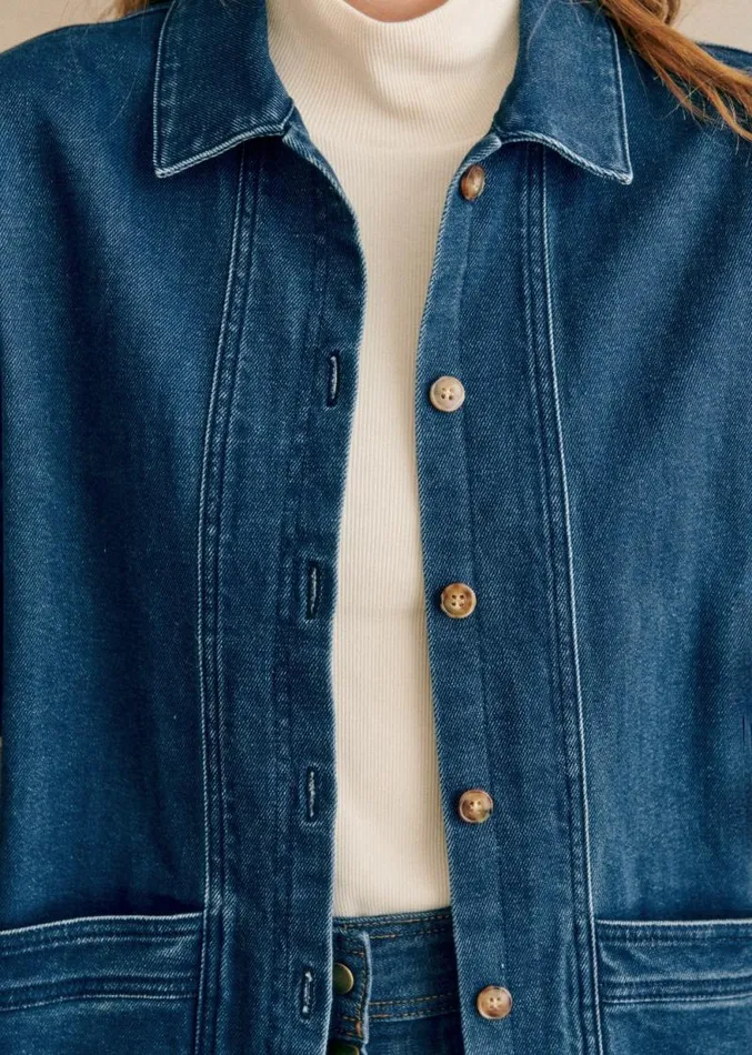 Szane Jackets and Coats Womens Will Jacket Indigo