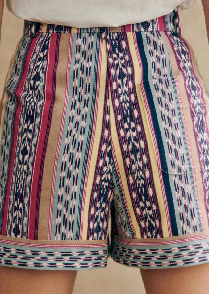 Szane Skirts and Shorts Womens Aymeric Shorts Pinkblue