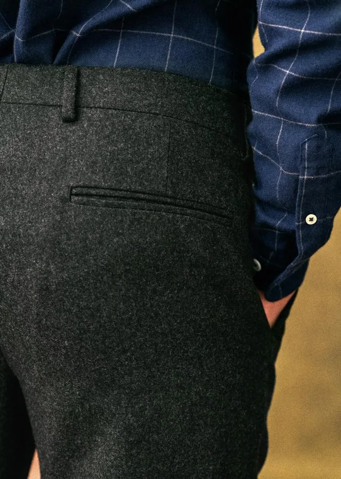 Szane Trousers Mens Carl Trousers Dark Grey
