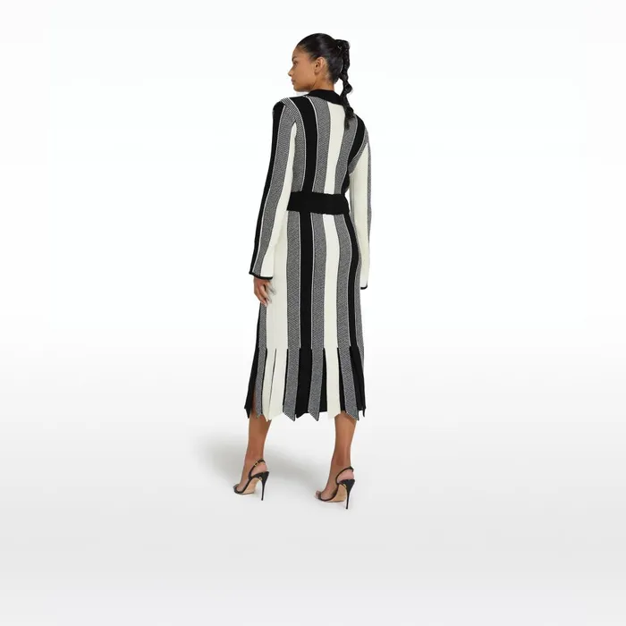 Safiyaa Aiko Multicolour BlackButtermilk Knit Women Knitwear