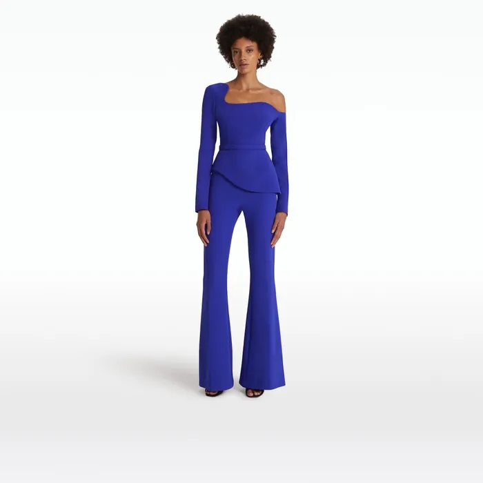 Safiyaa Aime Azure Blue Top Women Tops