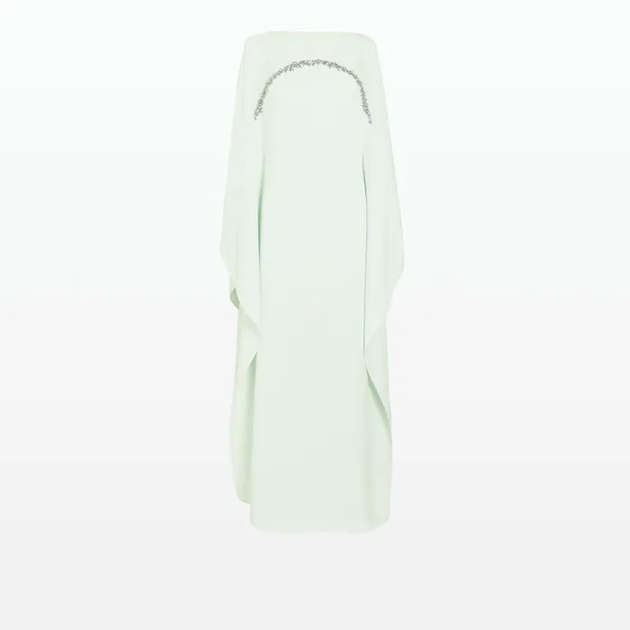 Safiyaa Alma Spearmint Long Dress Women Dresses