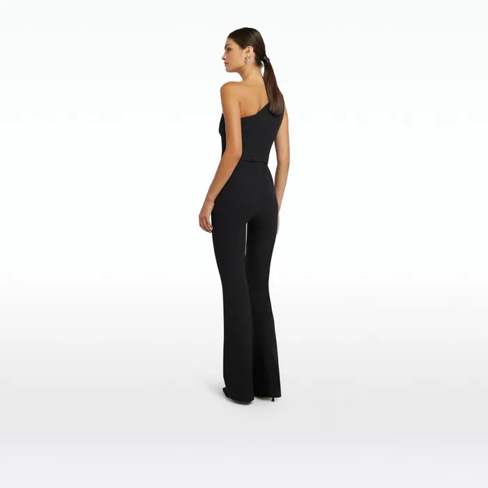 Safiyaa Anaren Black and Ivory Jumpsuit Women Jumpsuits