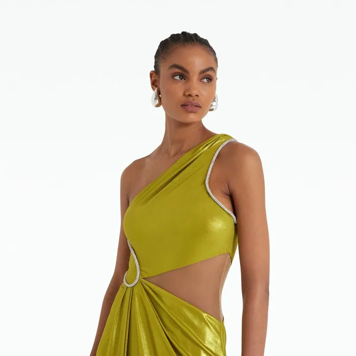 Safiyaa Beah Citrine Long Dress Women Dresses