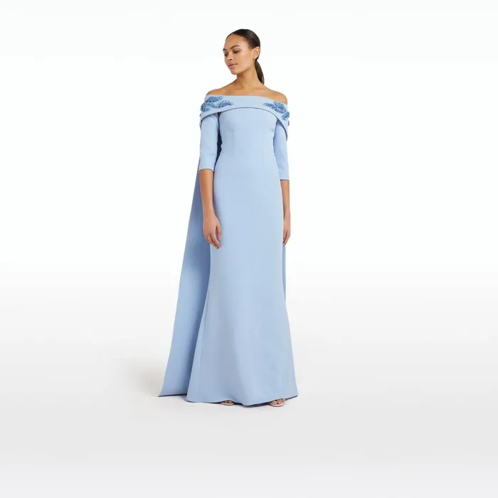 Safiyaa Bellara Soft Sky Harness With Soshin Dress Women Dresses
