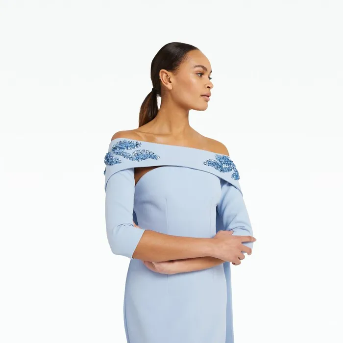Safiyaa Bellara Soft Sky Harness With Soshin Dress Women Dresses