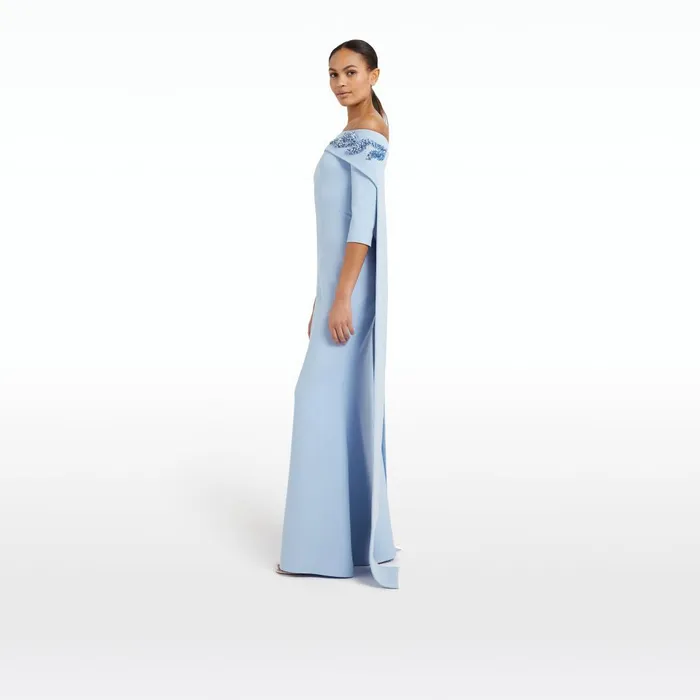 Safiyaa Bellara Soft Sky Harness With Soshin Dress Women Dresses