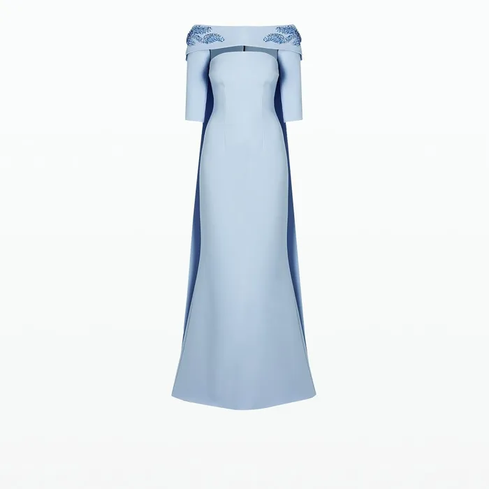 Safiyaa Bellara Soft Sky Harness With Soshin Dress Women Dresses
