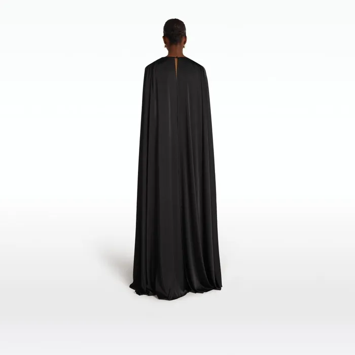 Safiyaa Bianca Black Long Dress Women Dresses