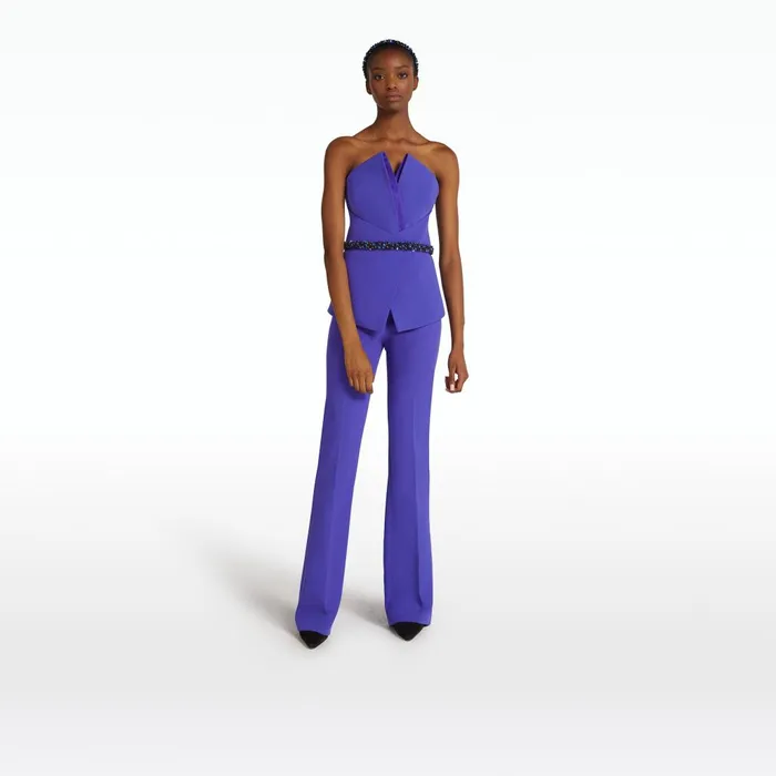Safiyaa Capucine Spectrum Embroidered Jumpsuit Women Jumpsuits