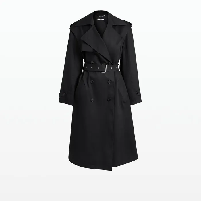 Safiyaa Charlotta Black Coat Women Jackets and Coats