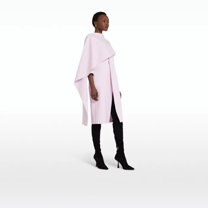 Safiyaa Esther Lilac Snow Coat Women Jackets and Coats