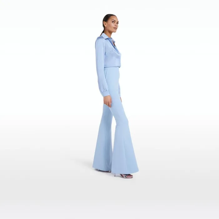 Safiyaa Halluana Soft Sky Trousers Women Trousers