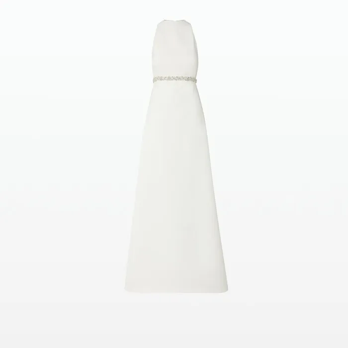 Safiyaa Joules Ivory Long Dress Women Dresses
