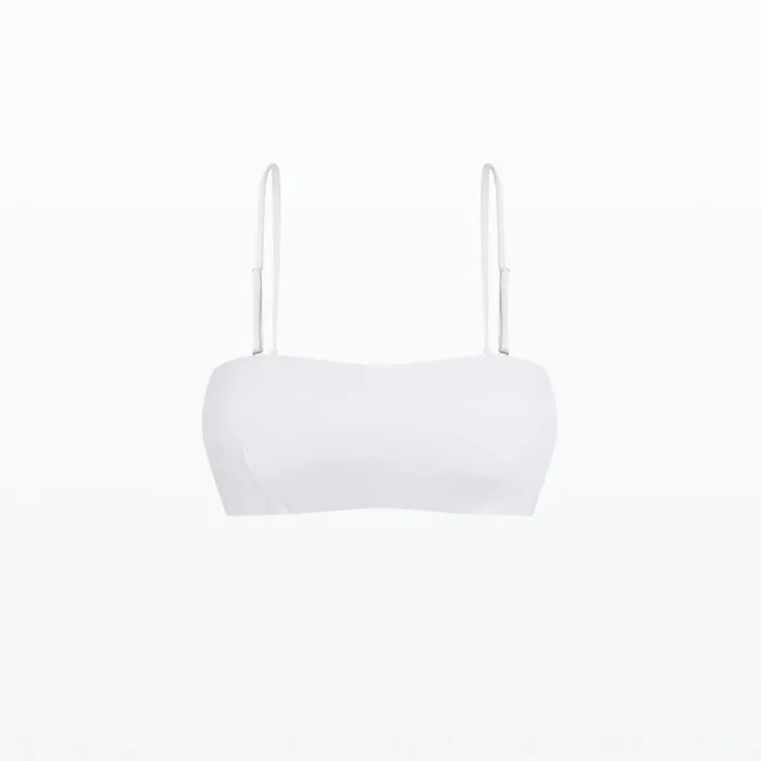 Safiyaa Mayrana Ivory Bikini Top Women Swimwear
