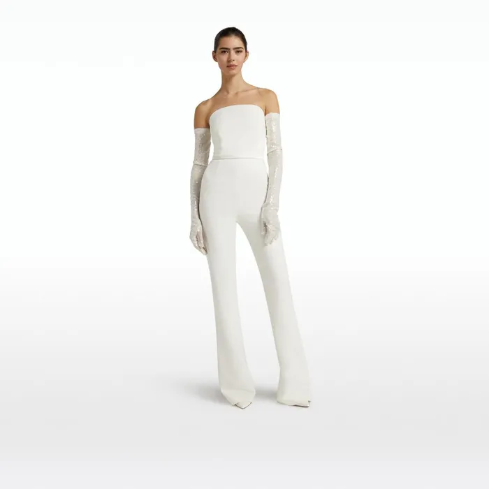 Safiyaa Myrine Ivory Jumpsuit Women Jumpsuits