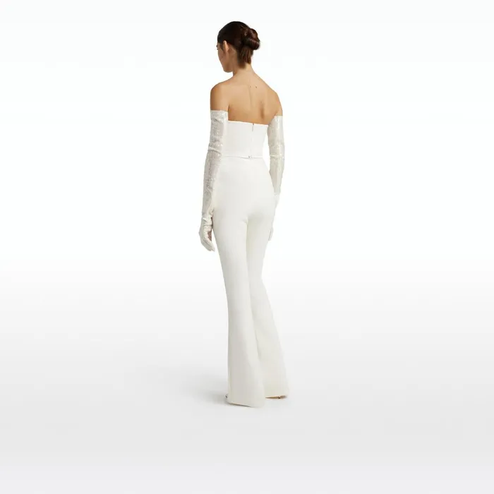 Safiyaa Myrine Ivory Jumpsuit Women Jumpsuits