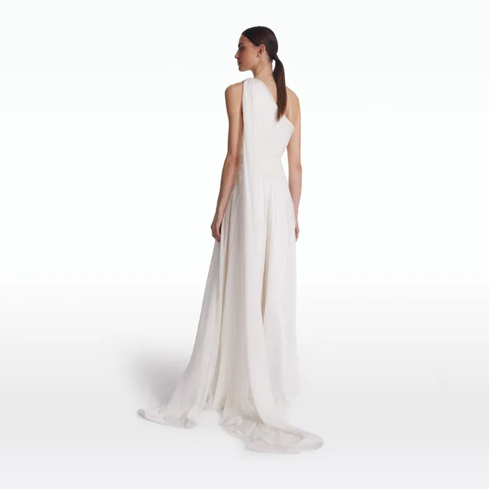 Safiyaa Novara Ivory Long Dress Women Dresses