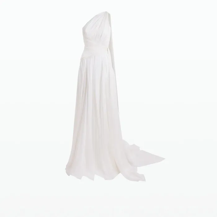 Safiyaa Novara Ivory Long Dress Women Dresses