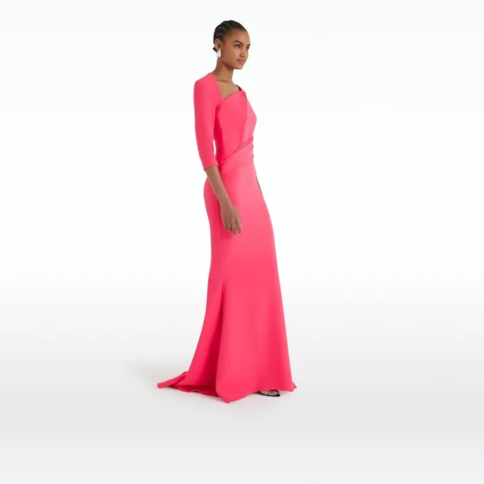 Safiyaa Pollina Dahlia Long Dress Women Dresses