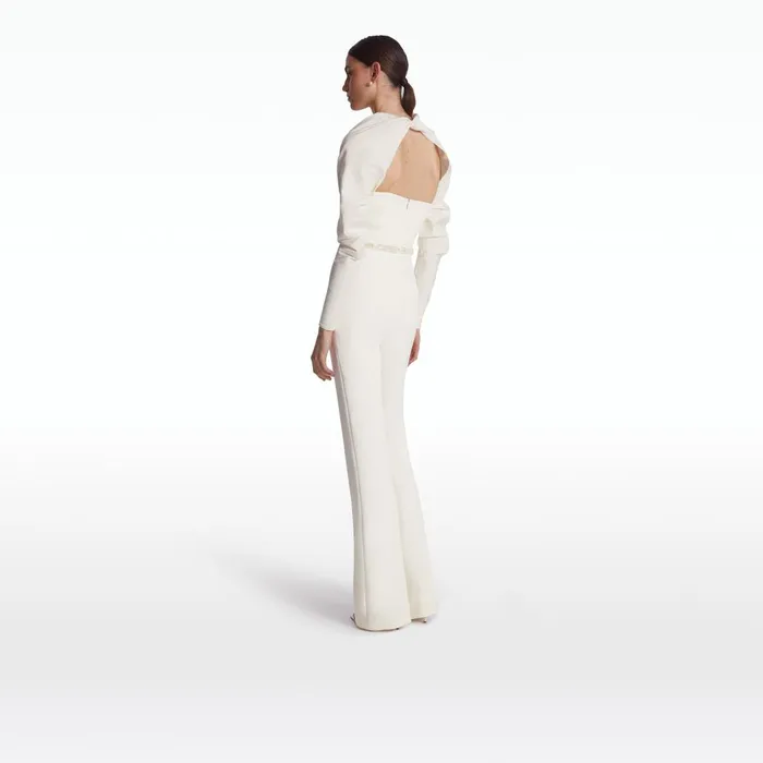 Safiyaa Romana Ivory Jumpsuit Women Jumpsuits