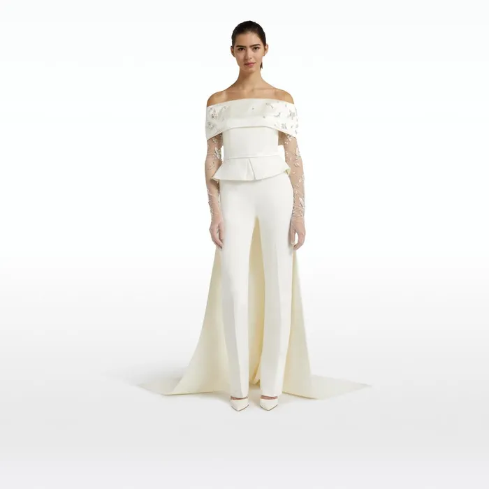 Safiyaa Terre Ivory Top Women Tops