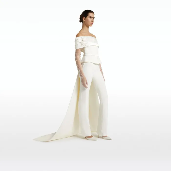 Safiyaa Terre Ivory Top Women Tops