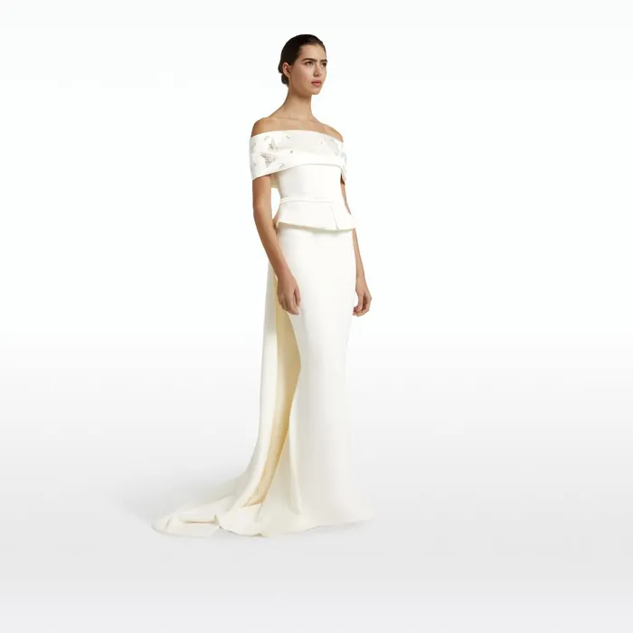 Safiyaa Terre Ivory Top Women Tops