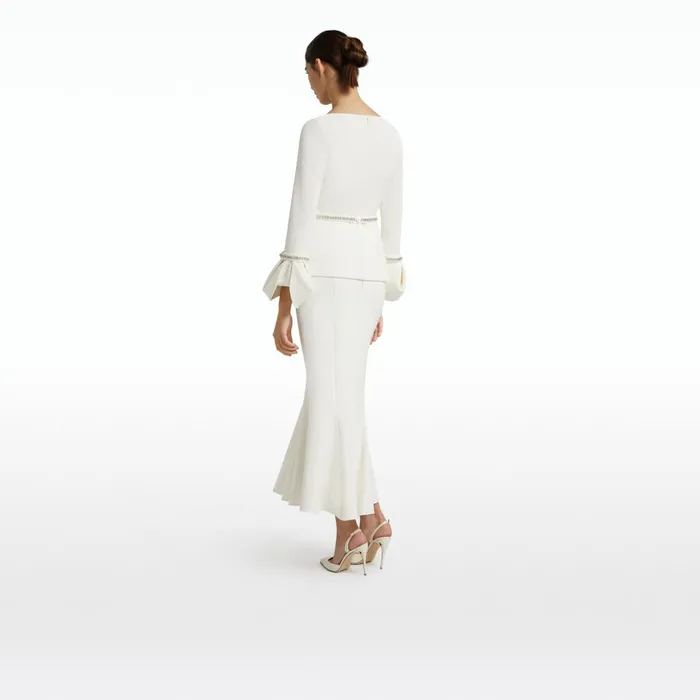 Safiyaa Tottie Ivory Top Women Tops