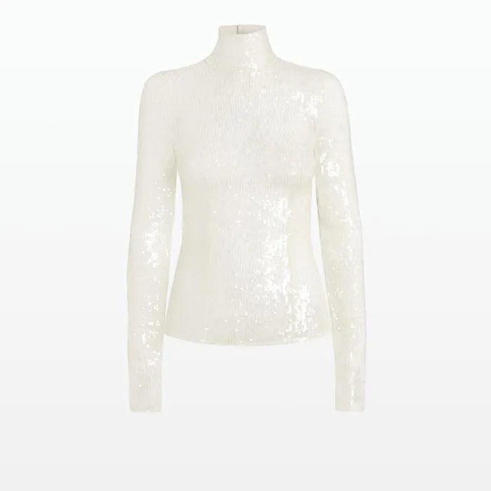 Safiyaa Trace Ivory Top Women Tops