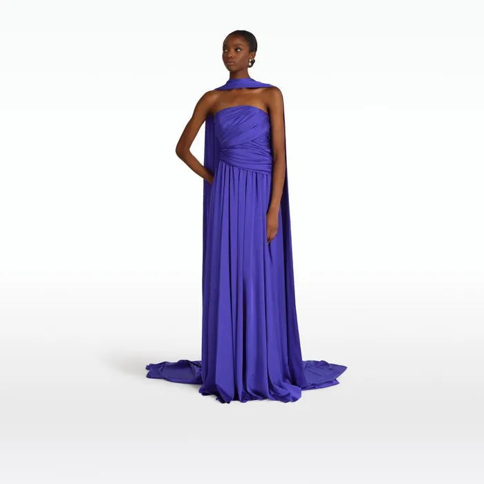 Safiyaa Victoire Spectrum Long Dress Women Dresses