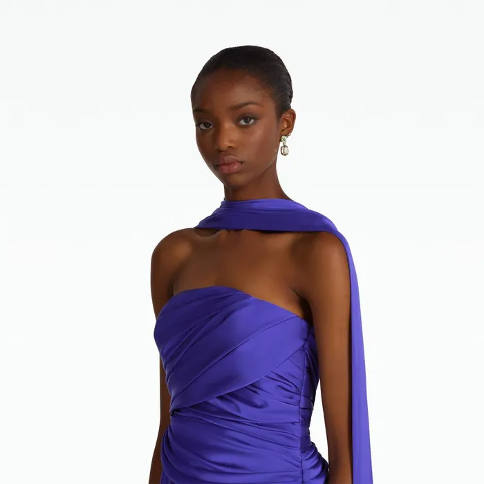 Safiyaa Victoire Spectrum Long Dress Women Dresses