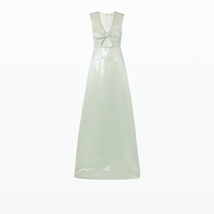 Safiyaa Yanis Sea Glass Long Dress Women Dresses