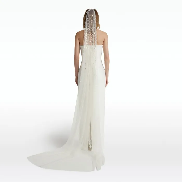 Safiyaa Zuhal Ivory Long Dress Women Dresses