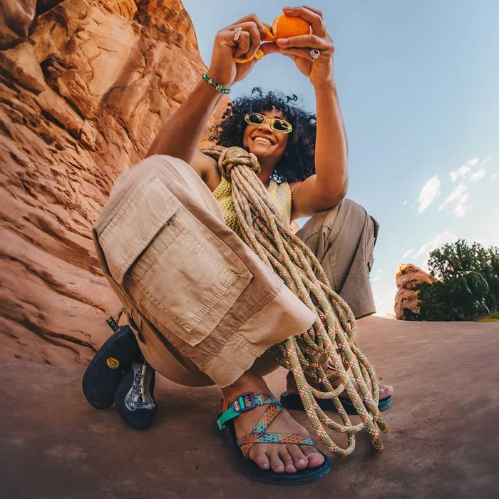 Sandals Women Chaco Chaco X Climbing Z1 Classic Sandal Climbing Marmalade Sandals Women Chaco Chaco X Climbing Z1 Classic Sandal Climbing Marmalade