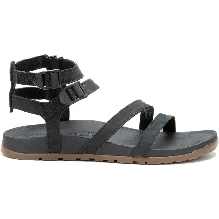 Sandals Women Chaco Lowdown Strappy High Sandal Black