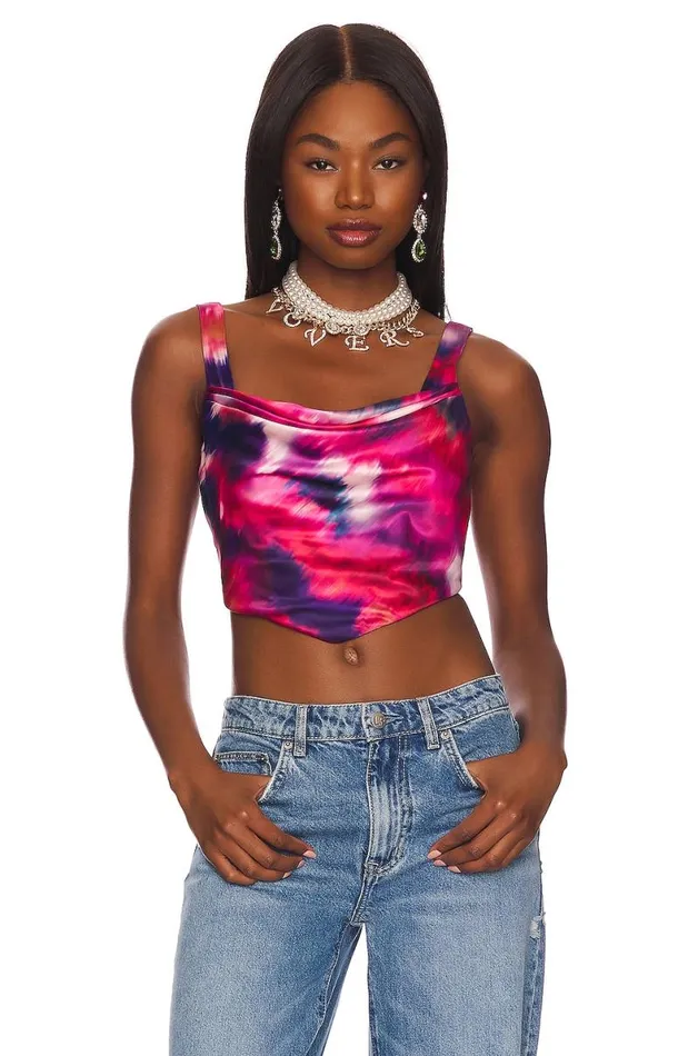 Santa Monica Bustier Lyza Dye Women Lovers and Friends Tops