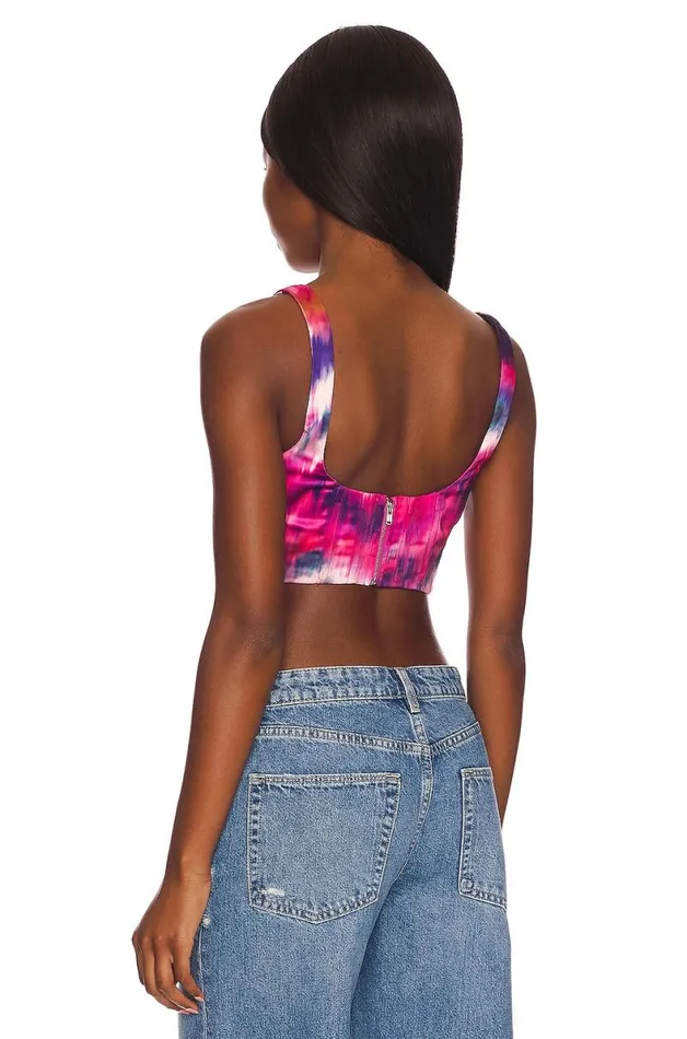 Santa Monica Bustier Lyza Dye Women Lovers and Friends Tops