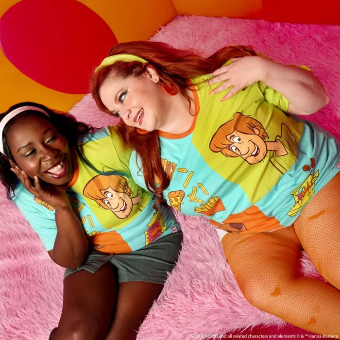 ScoobyDoo Snacks Color Block Tee Unisex Loungefly Apparel