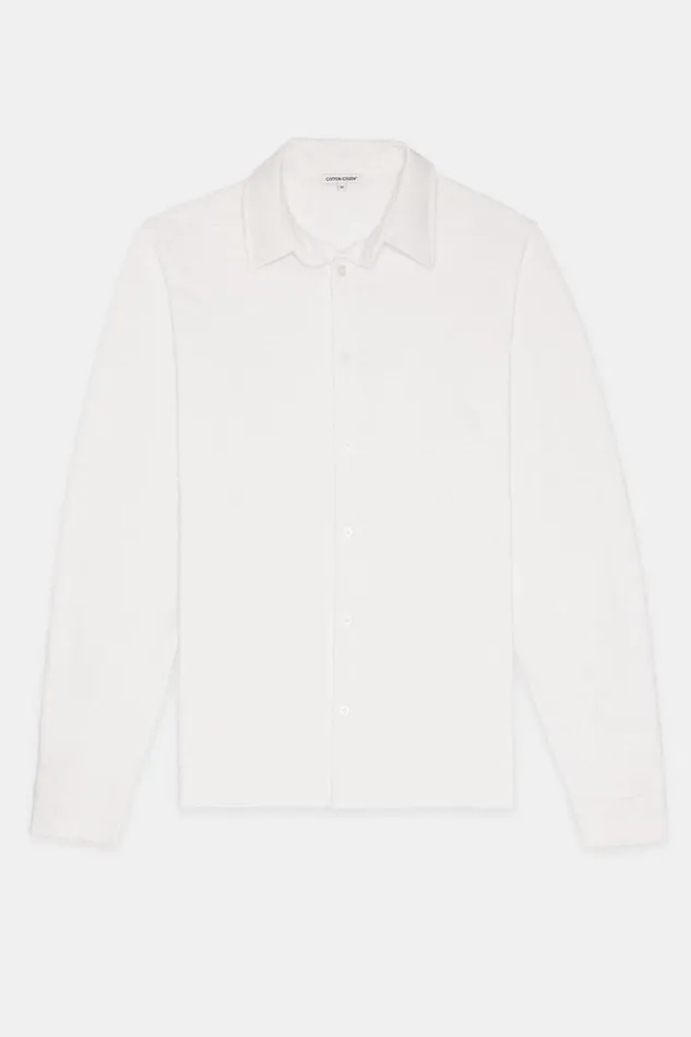 Shirts Men COTTON CITIZEN Presley Buttondown White Shirts Men COTTON CITIZEN Presley Buttondown White