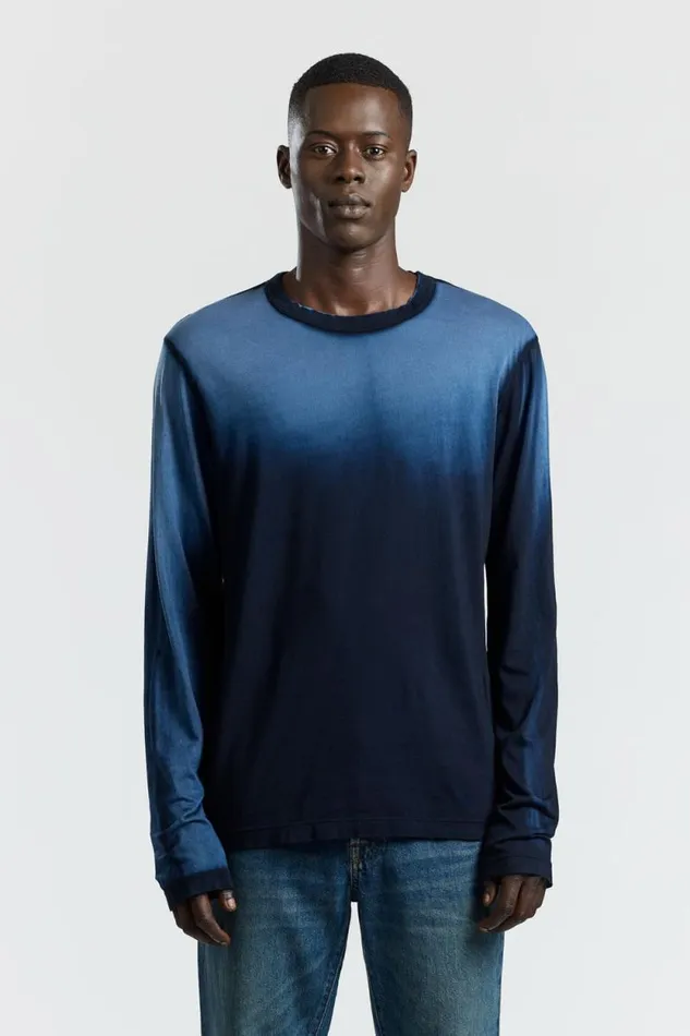 Shirts Men COTTON CITIZEN Prince Long Sleeve Shirt Navy Cast