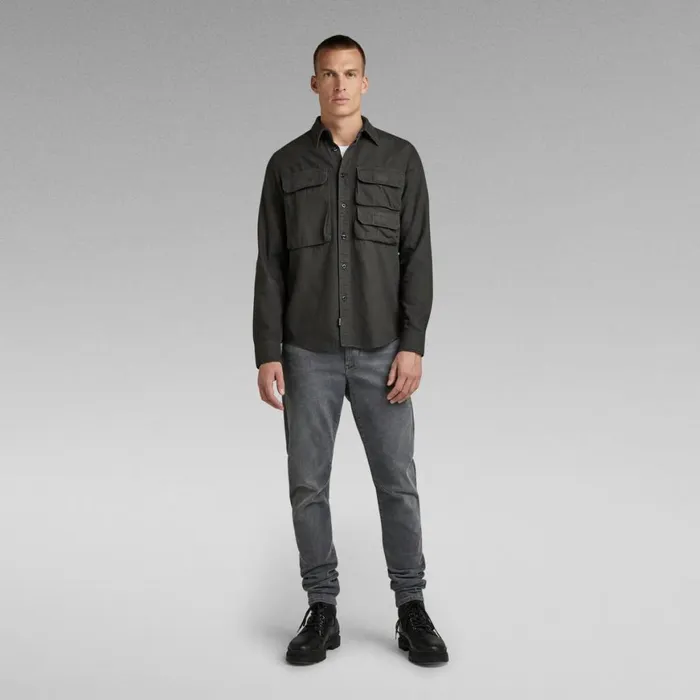 Shirts Men GStar RAW Container Pocket Regular Shirt Cloack