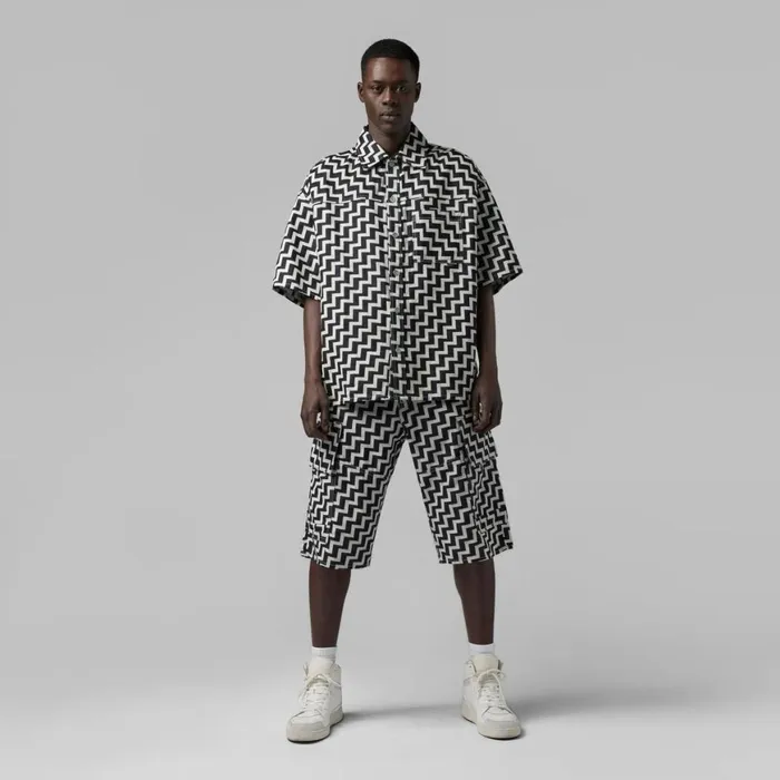 Shirts Men GStar RAW Premium E Oversized Boxy Shirt Raw Denim