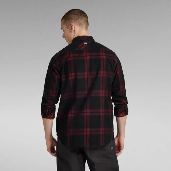 Shirts Men GStar RAW Stalt 20 Regular Shirt Shadow Bert Check