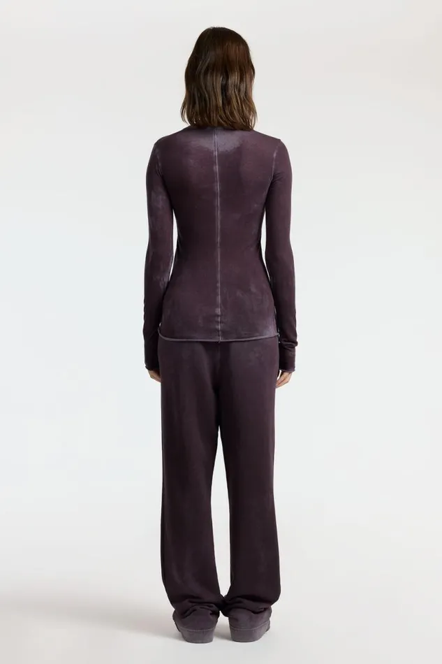 Shirts Women COTTON CITIZEN Marbella Long Sleeve Shirt Vintage Eggplant Shirts Women COTTON CITIZEN Marbella Long Sleeve Shirt Vintage Eggplant